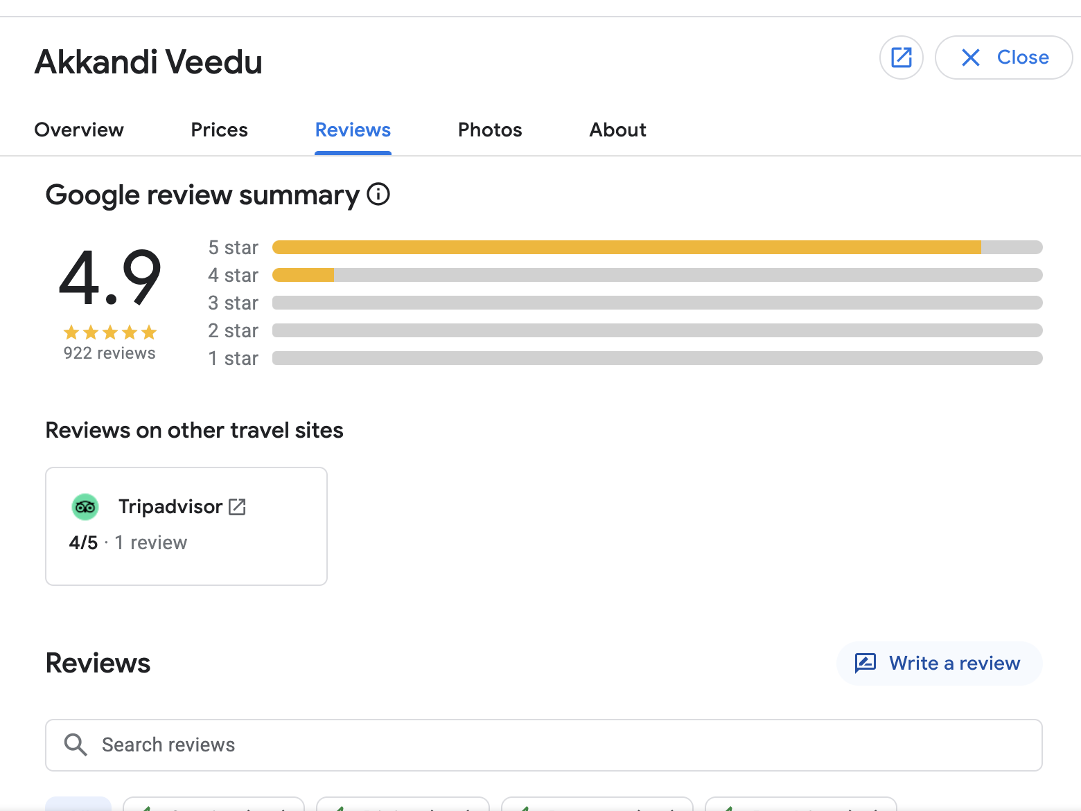 Top Rated Homestay in Kodai